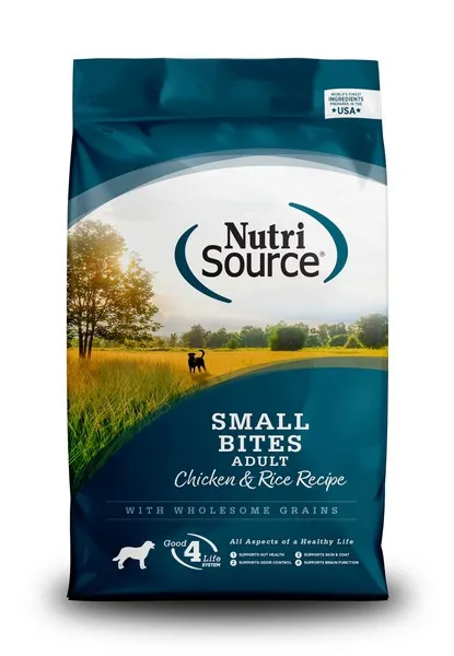 5 Lb Nutrisource Small Bites Adult Dog Chicken & Rice - Health/First Aid